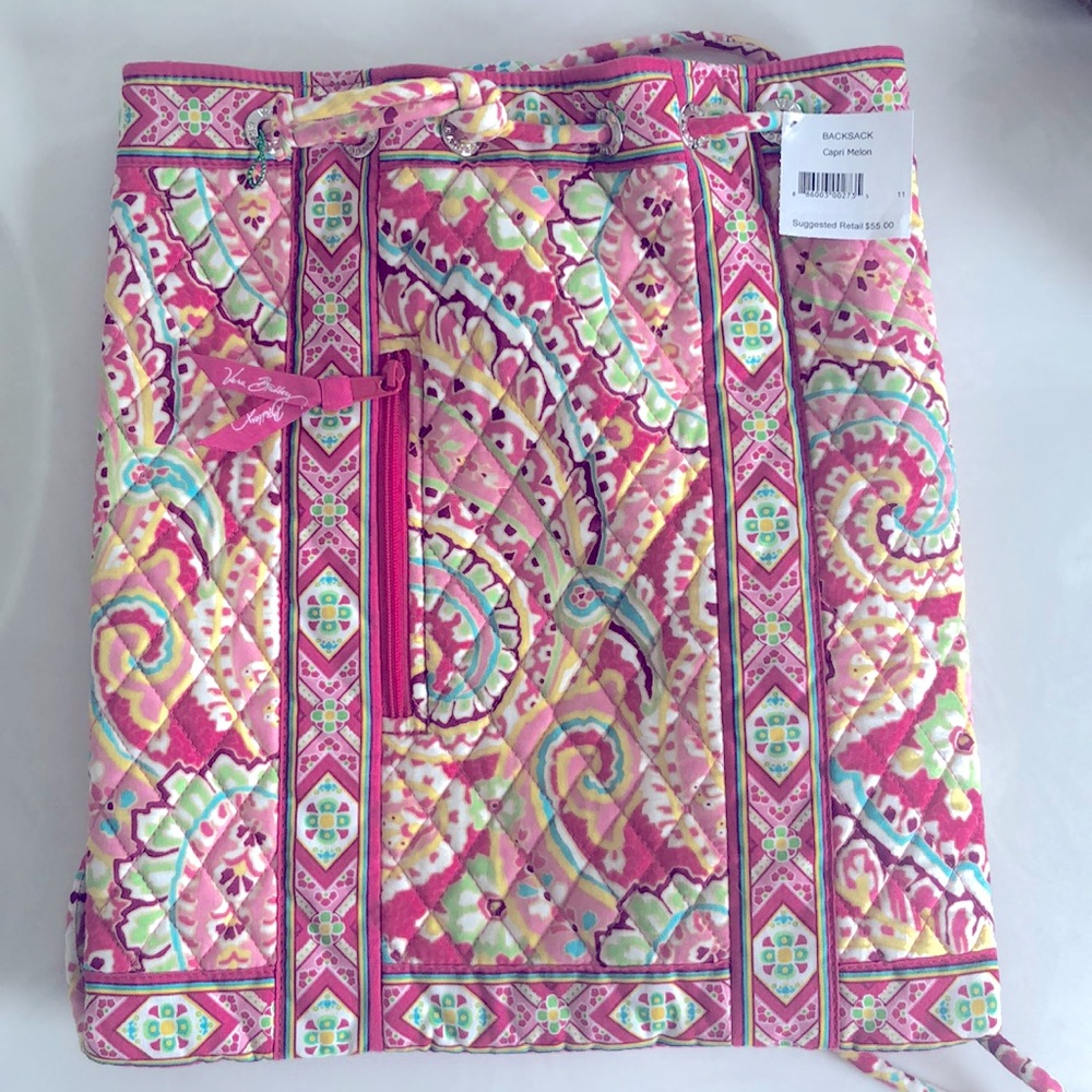 Vera Bradley Capri Melon NackSack
